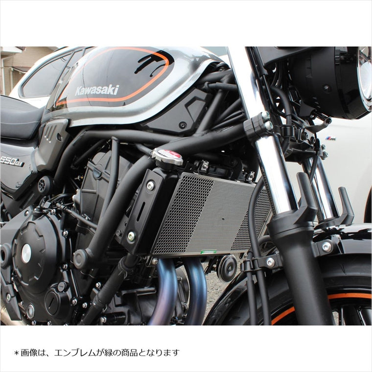 エッチングファクトリー｜ラジエターコアガード エンブレム黄 ｜RGK-Z650RS-00