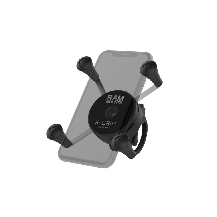 RAM MOUNTS(ラムマウント)Xグリップ S ＆Zipタイセット φ12.7-42.6mm対応 一体式RAP-460Z-UN7U