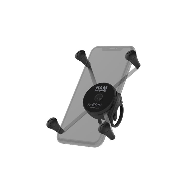 RAM MOUNTS(ラムマウント)Xグリップ M ＆Zipタイセット φ12.7-42.6mm対応 一体式RAP-460Z-UN10U