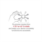 RAM MOUNTS(ラムマウント)Xグリップ M ＆Zipタイセット φ12.7-42.6mm対応 一体式RAP-460Z-UN10U