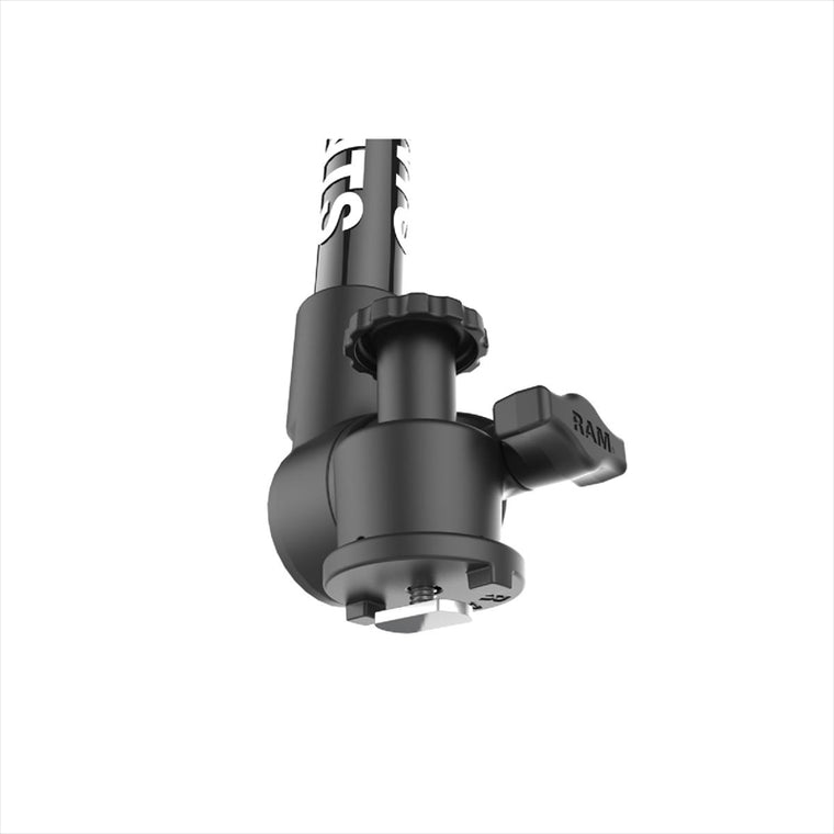 ラムマウント｜GoProマウント＆トラックボールベースセット(全長60.9cmタフポール) 1インチボール｜RAP-411-18-A-GOP1-1