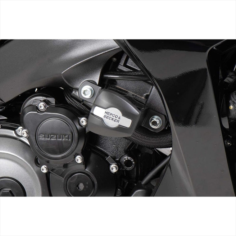 HEPCO&BECKER(ヘプコアンドベッカー) | クラッシュパッド ブラック | 5073547 00 01 | GSX-S1000GT/GX 22-25