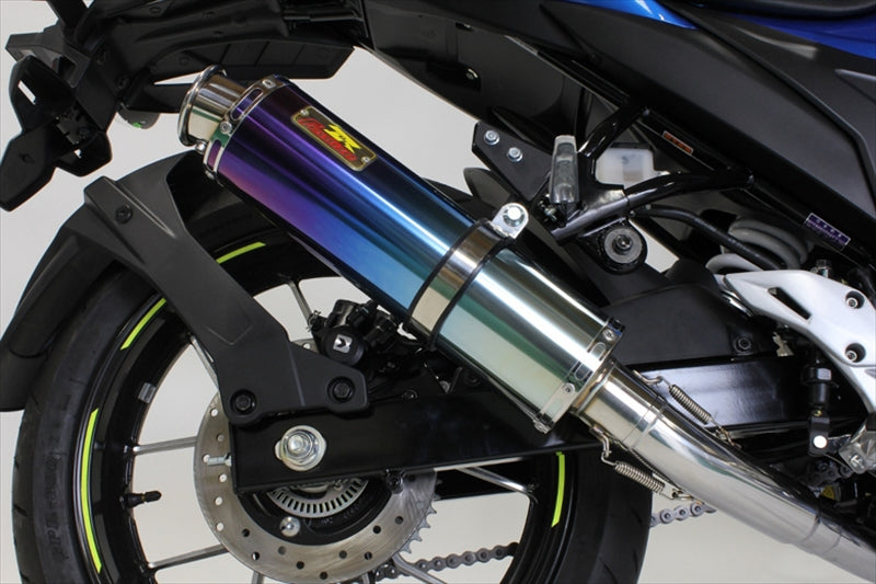 リアライズレーシング 22レーシングマフラー TI GIXXER250 2BK-ED22B