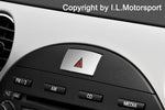 I.L.Motorsport(アイエルモータースポーツ)｜ハザードスイッチカバー シルバー｜NC0-0015E