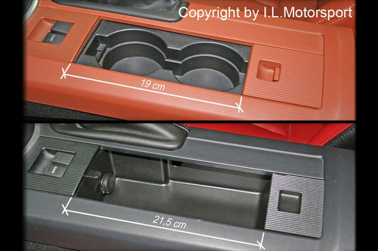 I.L.Motorsport(アイエルモータースポーツ)｜拡張センターコンソール 12Vシガーソケット付 ブラウン｜NC0-7020B
