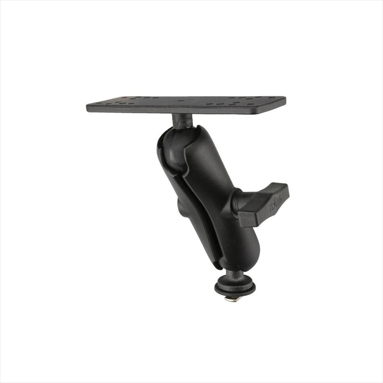 ラムマウント｜魚探マウント(M)＆トラックボールベース（標準アーム) プレートサイズ158.7x50.8mm 1.5インチボール｜RAM-111B-354-TRA1U