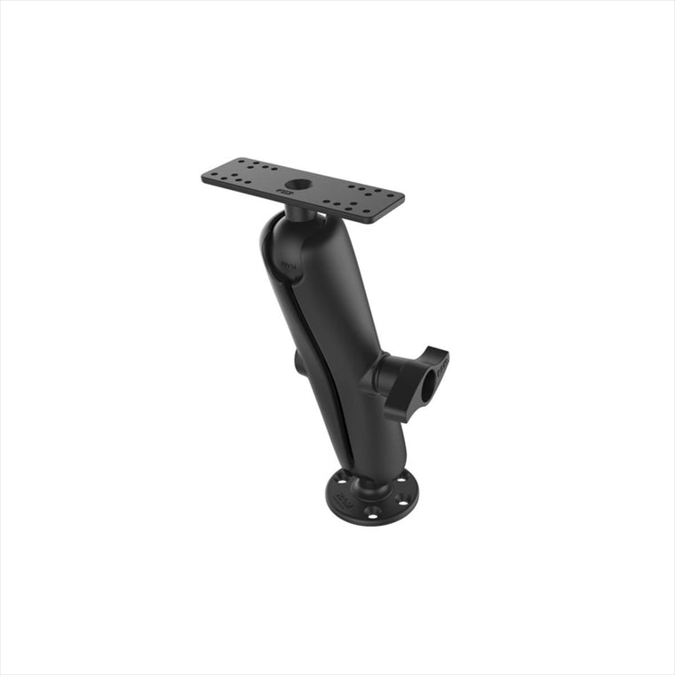 RAM MOUNTS(ラムマウント) | 魚探マウント M ＆ラウンドベースセット ロングアーム  プレートサイズ158.7x50.8mm 2.25インチボール | RAM-D-115-E | RAM-D-115-E