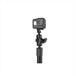 ラムマウント｜GoProマウント＆ダブルトラックベースセット(全長121.9cmタフポール) 1インチボール｜RAP-411-18-18-A-GOP1