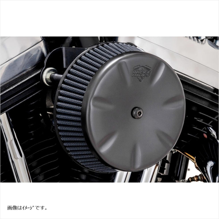 バンスアンドハインズ｜VO2 エアインテイク Eliminator エリミネーター マットブラック｜42377
