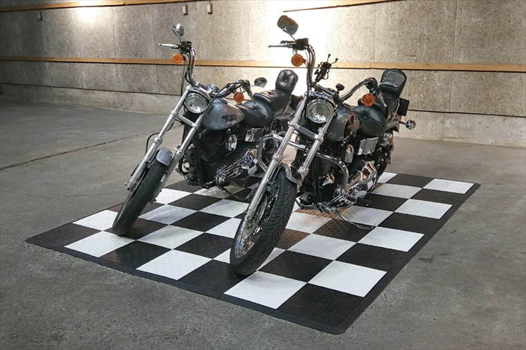 TECTILE(テックタイル)｜Bike-2セット BLACK＆ORANGE ｜garage0003-0005-0010