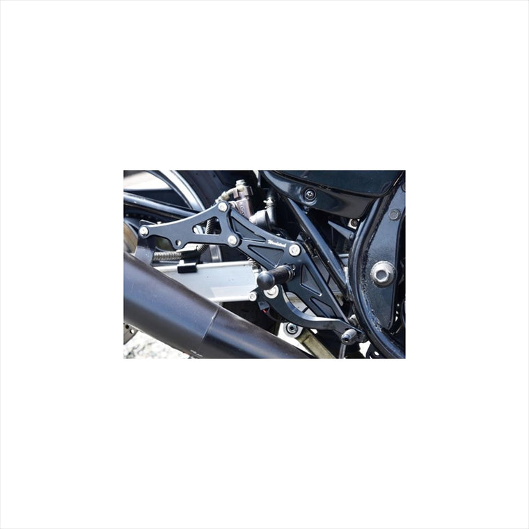 WOODSTOCK(ウッドストック) | バックステップキット オールBLK  | WBS-K45-BB | GPz750F