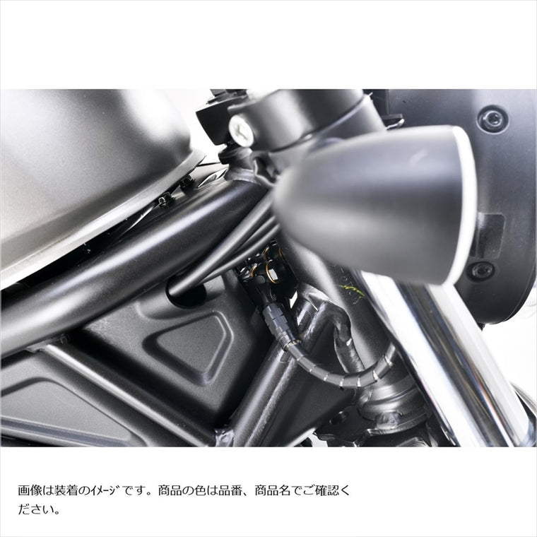 SWAGE-LINE PRO(スウェッジラインプロ) | フロントホースキット ステン/BLK  | STPB0049FS | Rebel250 20-23