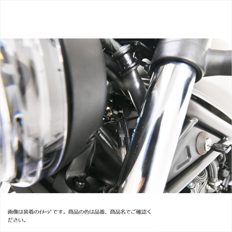 SWAGE-LINE PRO(スウェッジラインプロ) | フロントホースキット ステン/BLK  | STPB0049FS | Rebel250 20-23