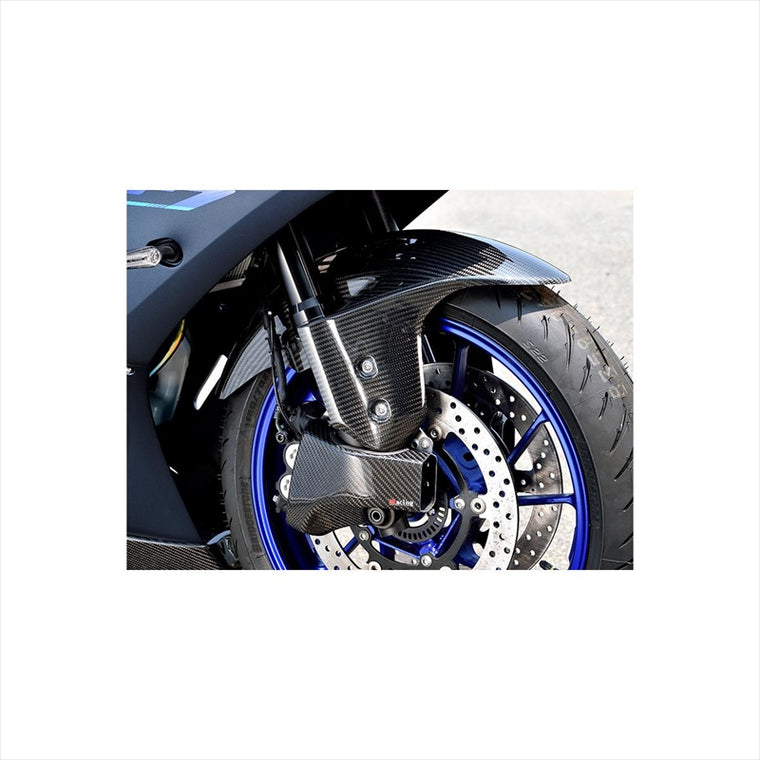 バイクパーツ 外装<br>マジカルレーシング フロントフェンダー 平織カーボン <br>001-YZR722-400C 4550255766825<br>YZF-R7 22<br>