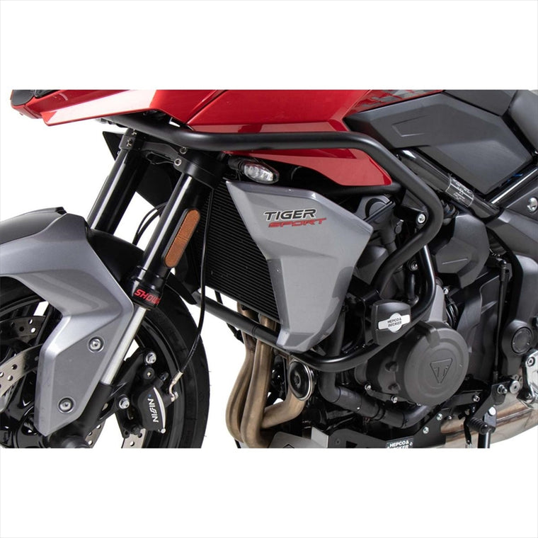HEPCO&BECKER(ヘプコアンドベッカー) | タンクガード ブラック | 5027636 00 01 | Tiger Sport660 22-25
