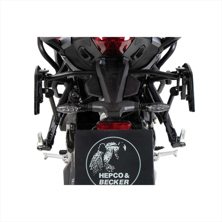 HEPCO&BECKER(ヘプコアンドベッカー) | C-Bowサイドキャリア ブラック | 6307636 00 01 | Tiger Sport 660 22-25