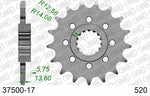 AFAM(アファム)｜Fスプロケット 520-17｜37500-17