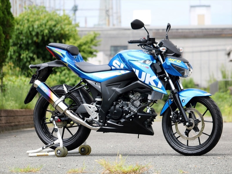 ダブルアールズ WR`S フルEX ラウンド焼き色チタンサイレンサー GSX