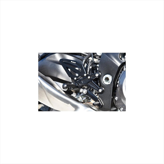 WOODSTOCK(ウッドストック) | バックステップキット オールBLK | WBS-S18S-BB | GSX-S1000/GSX-S1000GT 22- KATANA 22- オートシフター車用