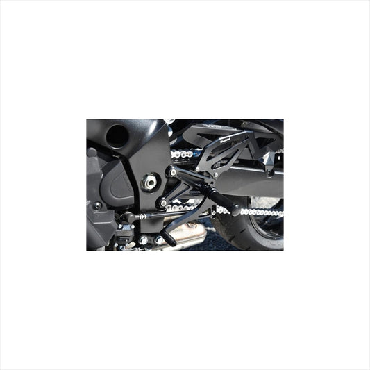 WOODSTOCK(ウッドストック) | バックステップキット オールBLK | WBS-S18S-BB | GSX-S1000/GSX-S1000GT 22- KATANA 22- オートシフター車用