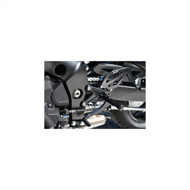 WOODSTOCK(ウッドストック) | バックステップキット オールBLK | WBS-S18S-BB | GSX-S1000/GSX-S1000GT 22- KATANA 22- オートシフター車用