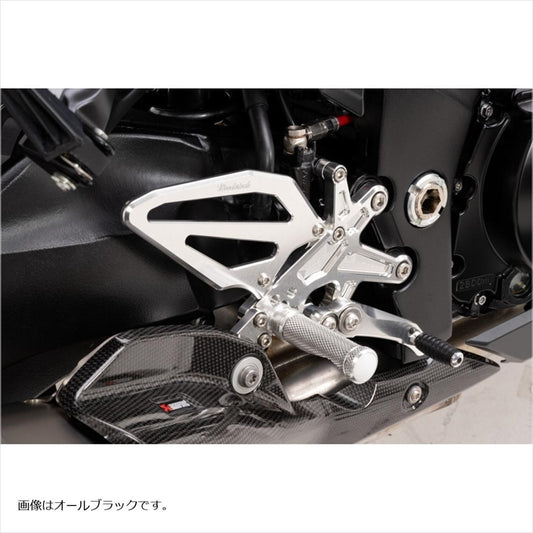 WOODSTOCK(ウッドストック) | バックステップキット オールSLV | WBS-S18S-SL | GSX-S1000/GSX-S1000GT 22- KATANA 22- オートシフター車用