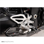 WOODSTOCK(ウッドストック) | バックステップキット オールSLV | WBS-S18S-SL | GSX-S1000/GSX-S1000GT 22- KATANA 22- オートシフター車用