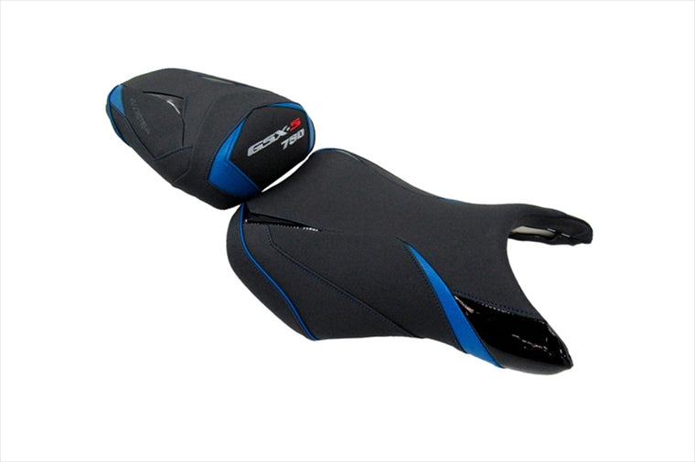 【バグスター】レディーシート ブラック/ブルー GSX-S750 17-21 5368ZLA