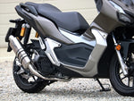 マフラー  ダブルアールズ WR`S フルEX ST-OVAL ソリッドタイプ ADV150 20-(2BK-KF38) LV1160JM 4550255781026 取寄品