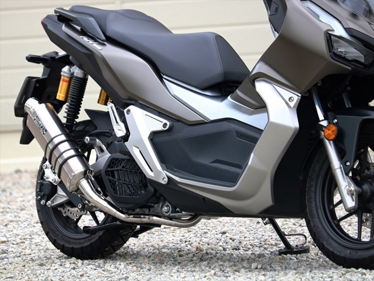 マフラー  ダブルアールズ WR`S フルEX ST-OVAL ソリッドタイプ ADV150 20-(2BK-KF38) LV1160JM 4550255781026 取寄品