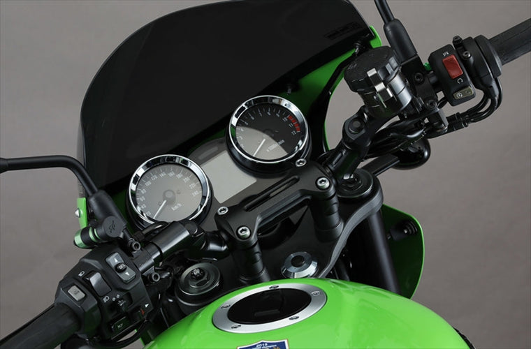 アエラ｜AELLA アルミ可変ハンドル BK Z900RS バーエンドスライダー仕様｜AE-27048A BK