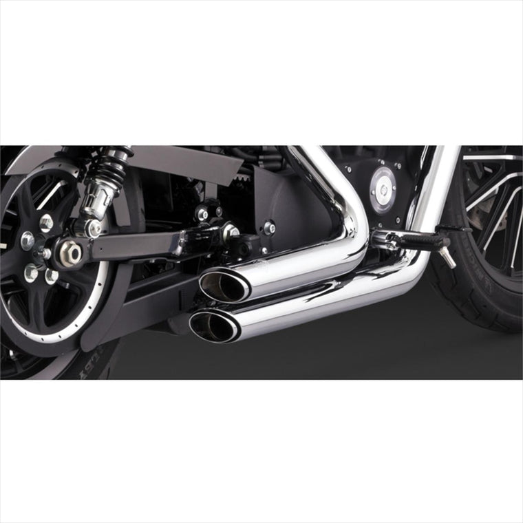 バンスアンドハインズ｜ShortShots Staggered PCX ショートショットスタッガード クローム マフラー｜1800-2579