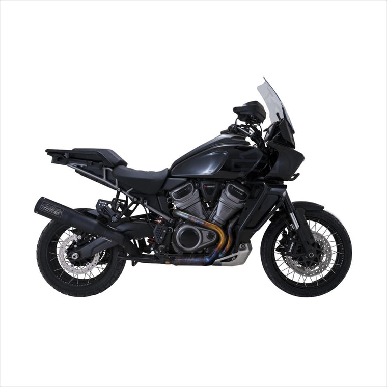 バンスアンドハインズ｜Adventure Hi-Output 450 ハイアウトプット スリップオン ブラック マフラー｜1801-1535