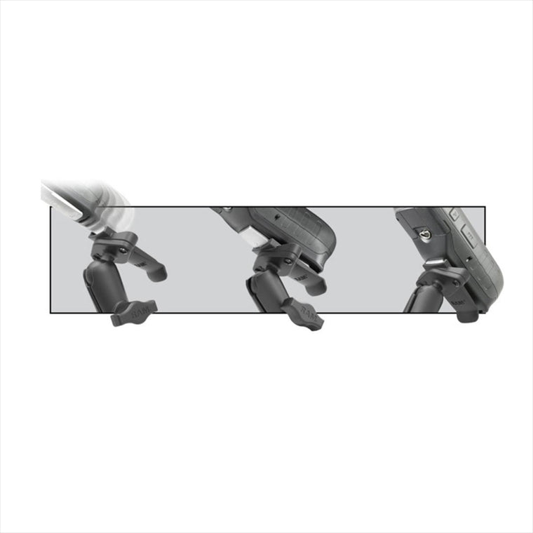 RAM MOUNTS(ラムマウント) | スパインクリップホルダー Garmin汎用 1インチボール | RAM-B-202-GA76U | RAM-B-202-GA76U