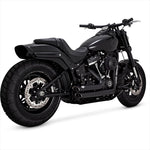 バンスアンドハインズ｜ShortShots Staggered PCX ショートショットスタッガード ブラック マフラー｜1800-2603