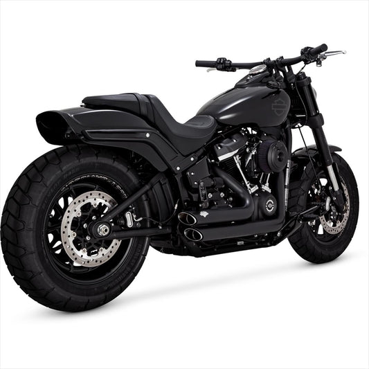 バンスアンドハインズ｜ShortShots Staggered PCX ショートショットスタッガード ブラック マフラー｜1800-2603