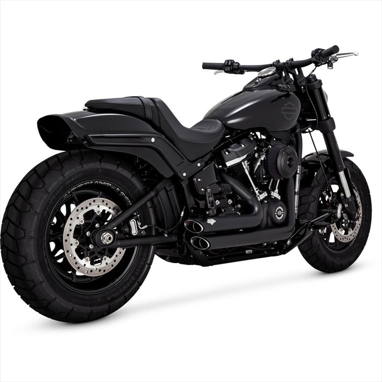 バンスアンドハインズ｜ShortShots Staggered PCX ショートショットスタッガード ブラック マフラー｜1800-2603