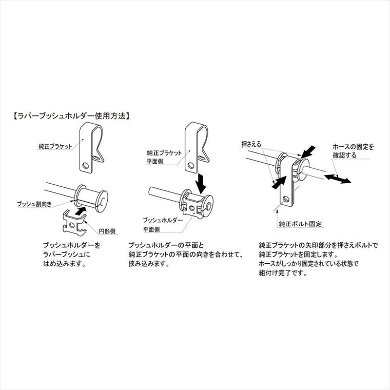 スウェッジライン｜ラバーブッシュ＆ラバーブッシュホルダーセット｜SLP496