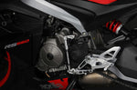 アエラ｜AELLA ライディングステップキット ホワイト APRILIA RS660｜AE-10099-WT