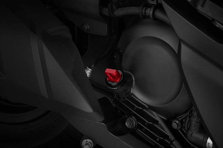 BIKERS(バイカーズ)｜オイルフィラーキャップ レッド｜H0545-RED