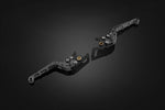 BIKERS(バイカーズ)｜レバーセット 可倒式 カーブタイプ グレー｜H1022-GRY