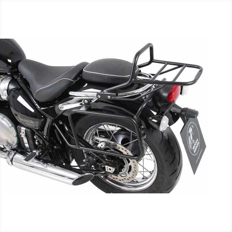 HEPCO&BECKER(ヘプコアンドベッカー) | トップケースキャリア リアラック ブラック | 6547572 01 01 | Bonneville Speedmaster 18-25