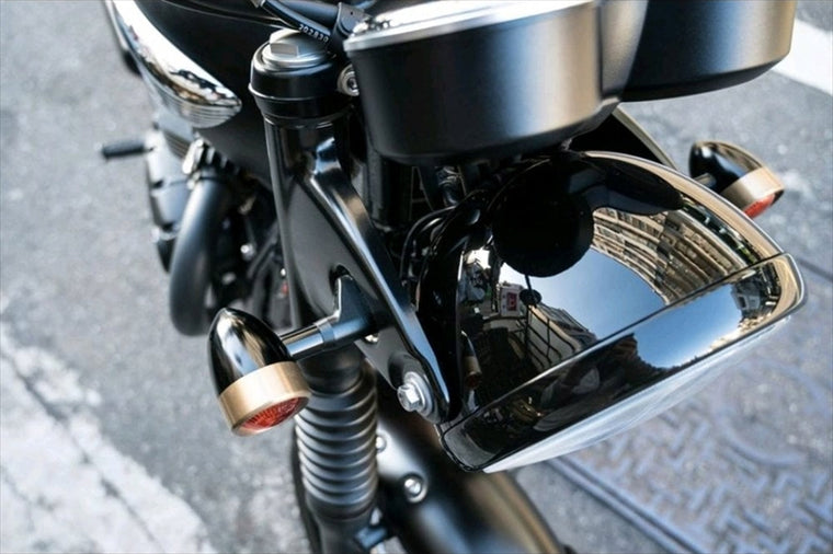 MOTONE CUSTOMS(モートーン)｜ウインカーステー 8mm穴 フロント/リア用｜ADT002