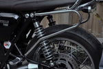 MOTONE CUSTOMS(モートーン)｜サドルバッグサポート 左右 ポリッシュ｜MCB001