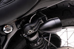 MOTONE CUSTOMS(モートーン)｜リアウインカーステー TRILINE リアショックマウント M8/M10用 ブラック｜MMU005