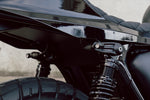MOTONE CUSTOMS(モートーン)｜リアウインカーステー TRILINE リアショックマウント M8/M10用 ブラック｜MMU005