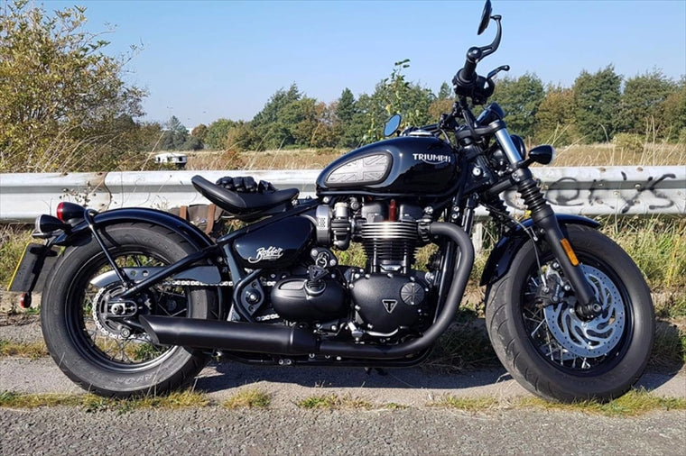MOTONE CUSTOMS(モートーン)｜ジェネレーターバッジ ユニオンジャック ブラック｜MMU022