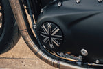 MOTONE CUSTOMS(モートーン)｜クラッチバッジ ユニオンジャック ブラック/ポリッシュ｜MMU031