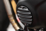 MOTONE CUSTOMS(モートーン)｜クラッチバッジ リブ ブラック｜MMU037