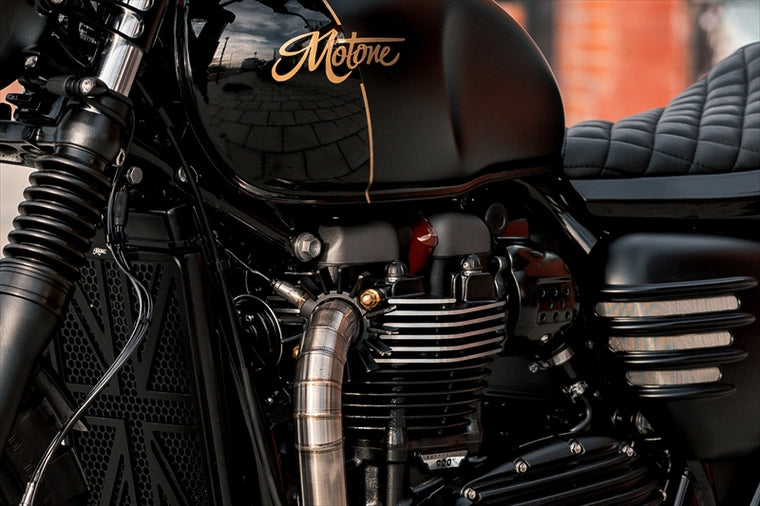 MOTONE CUSTOMS(モートーン)｜エンジンボルトキャップ ブラック｜MMU085